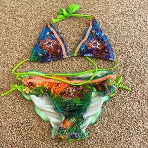 Colombian Beaded bikini